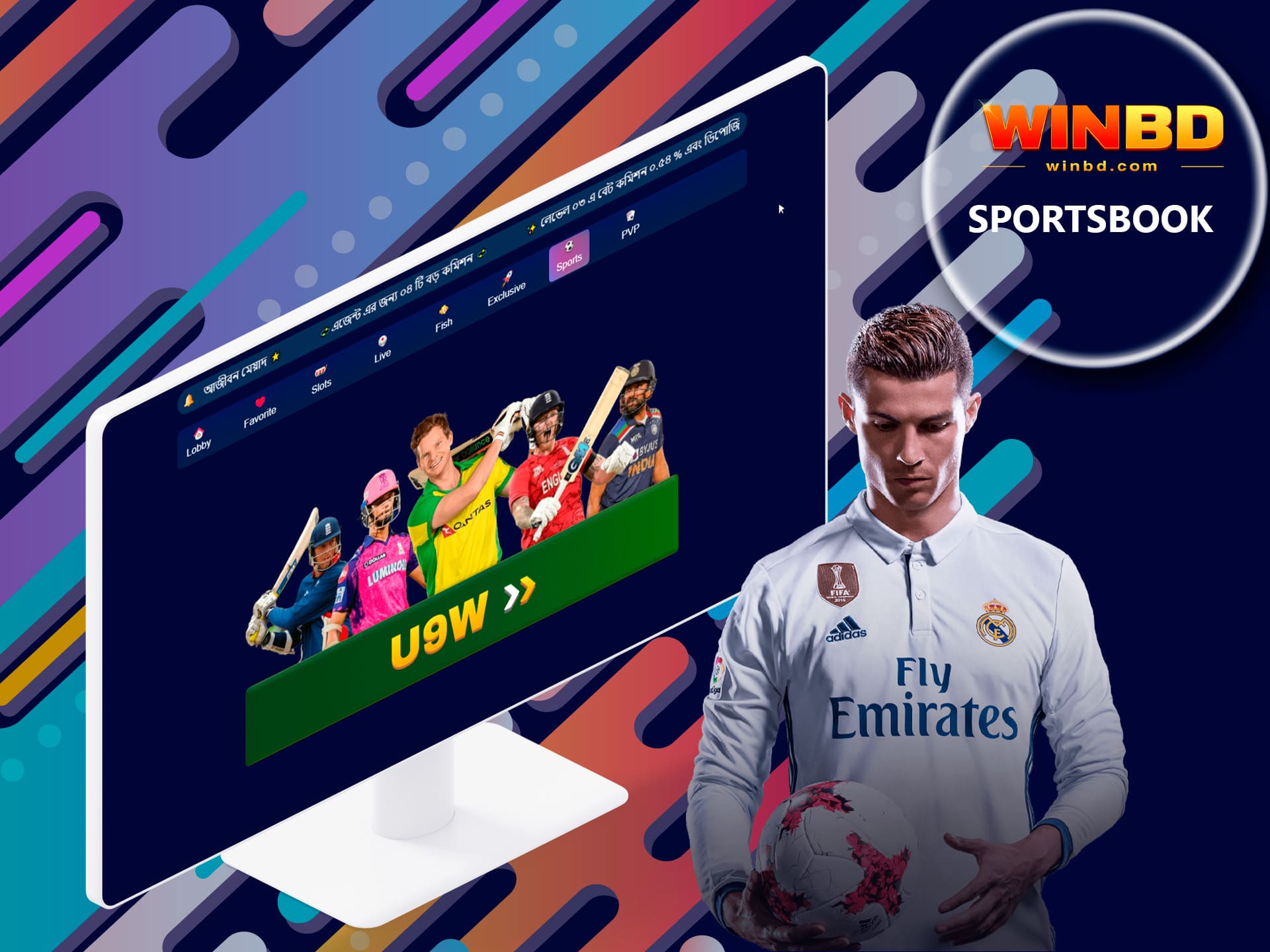 Bet on world sporting events